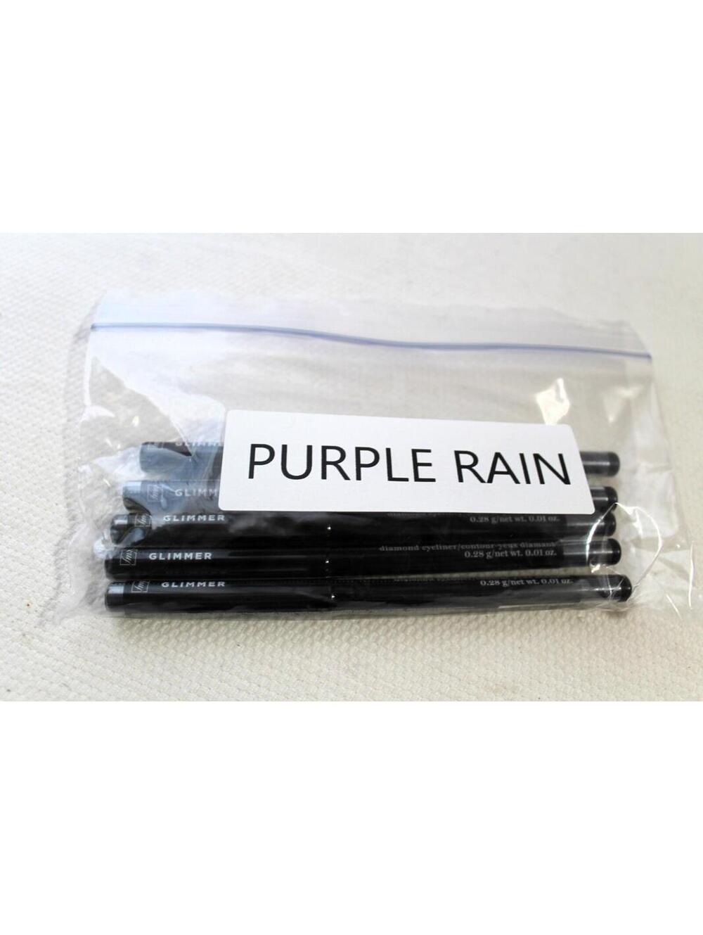 LOT of 5 Avon/fmg Glimmer Diamonds Eyeliner PURPLE RAIN (Formerly Glimmersticks)